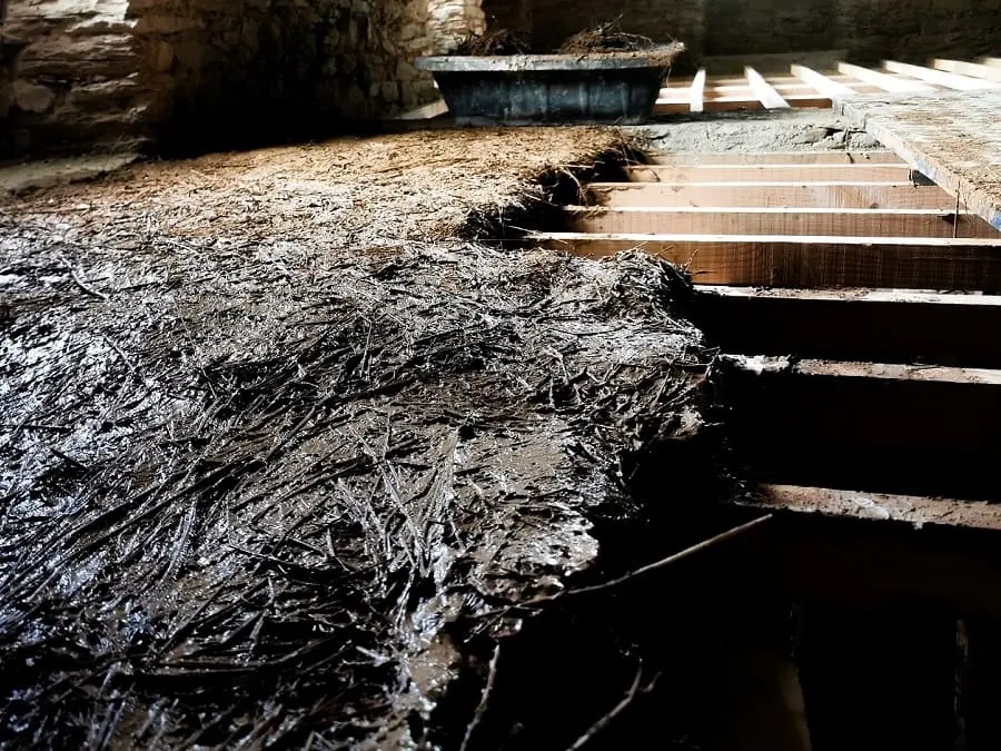 plancher quenouille bati ancien